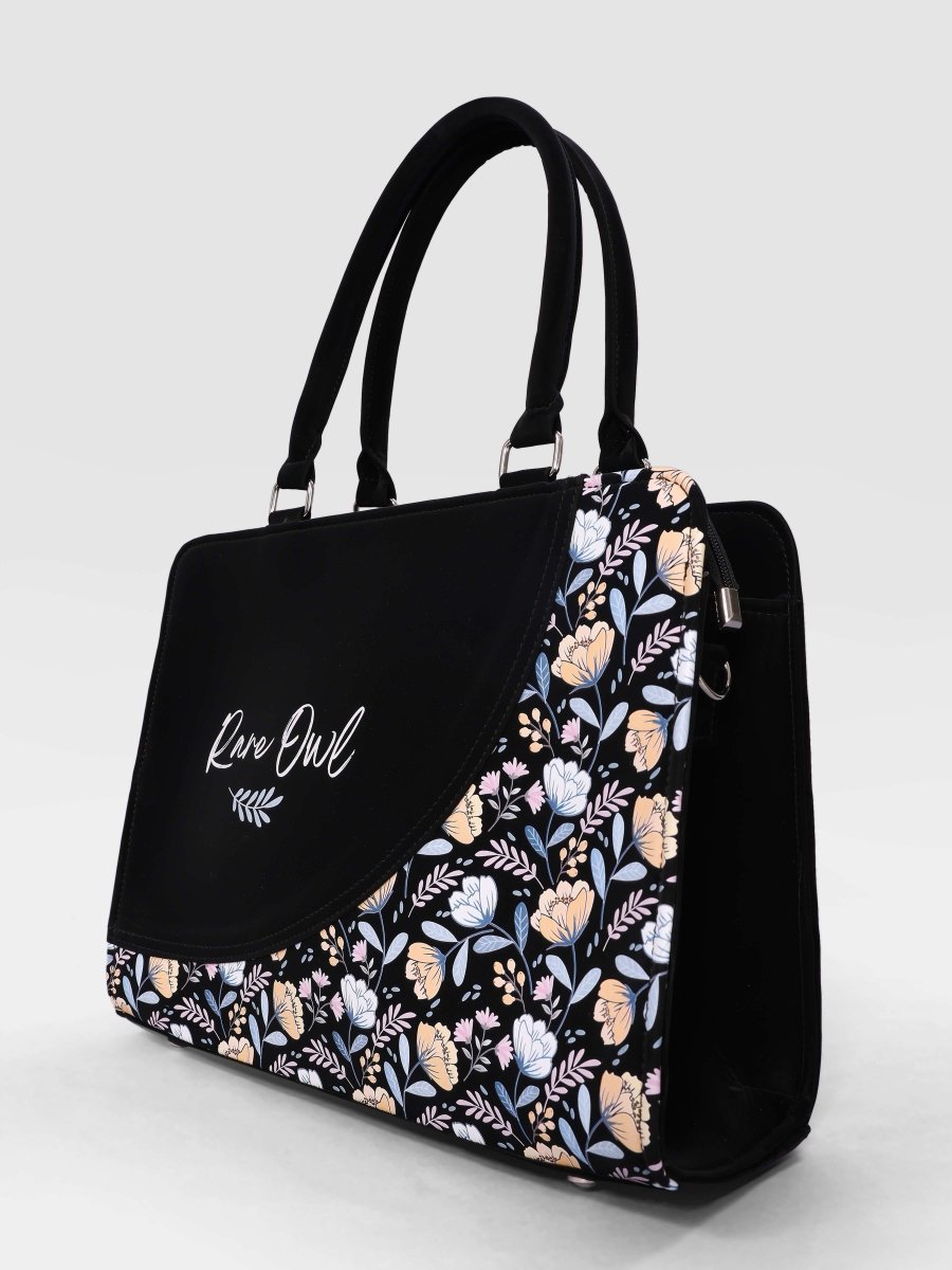 Garden Symphony Customized Tote Bag for Women | Rare Curve - Rare Owl