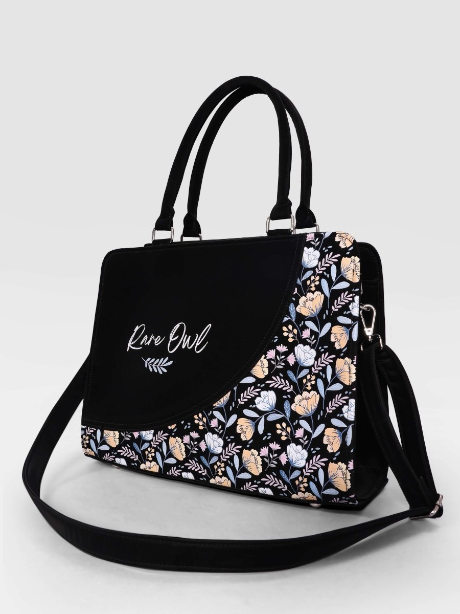 Garden Symphony Customized Tote Bag for Women | Rare Curve - Rare Owl