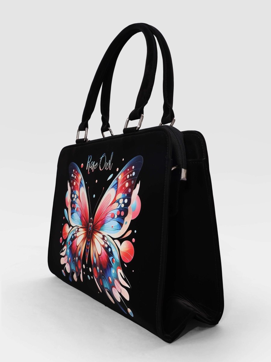 Butterfly Elegance Customized Tote Bag for Women | Rare Minimal - Rare Owl