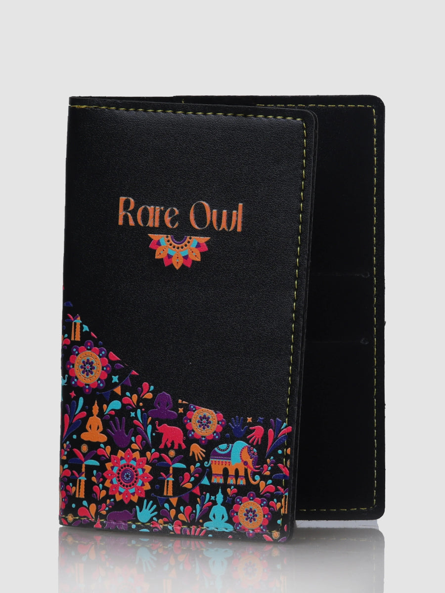 Harmony Haven Customized Passport Cover - Rare Owl