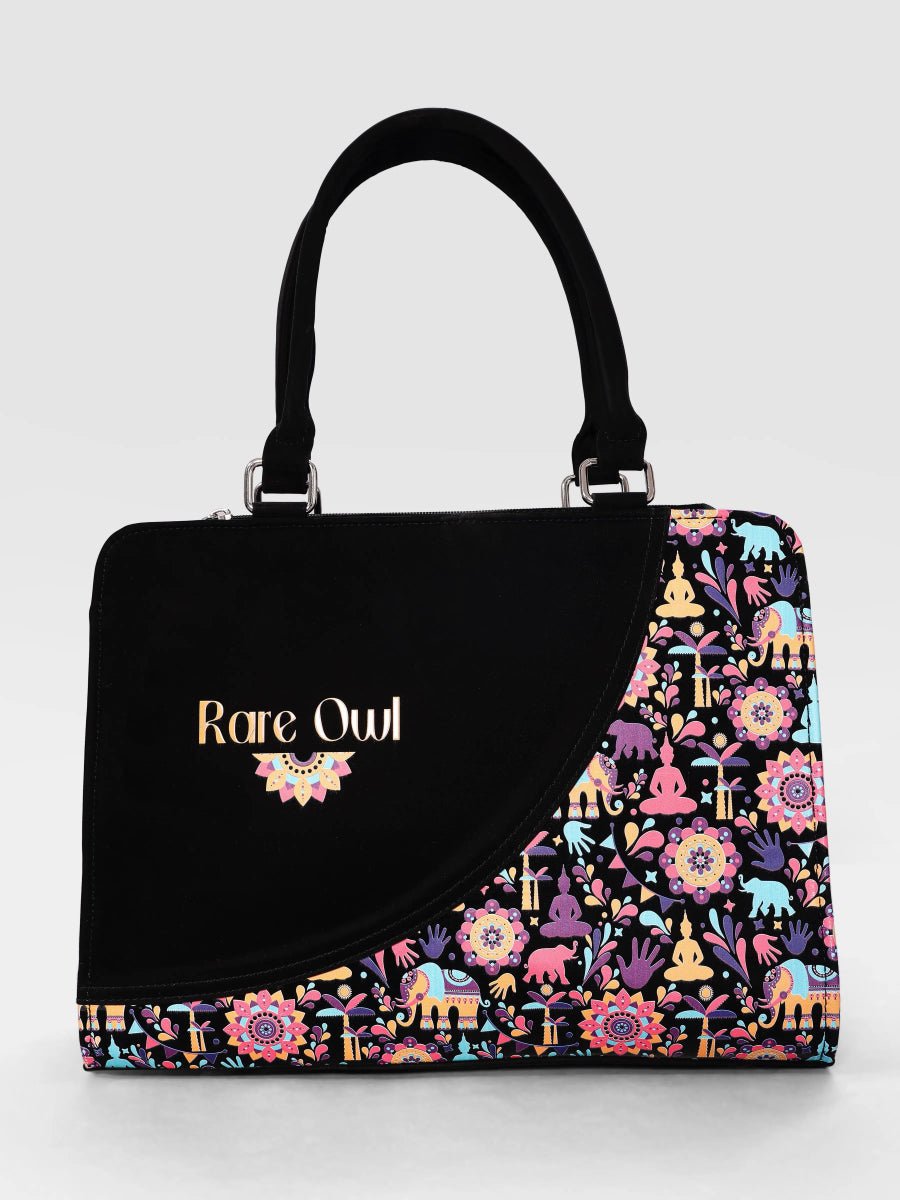 Harmony Haven Customized Tote Bag for Women | Rare Curve - Rare Owl