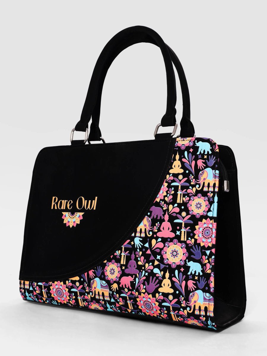 Harmony Haven Customized Tote Bag for Women | Rare Curve - Rare Owl