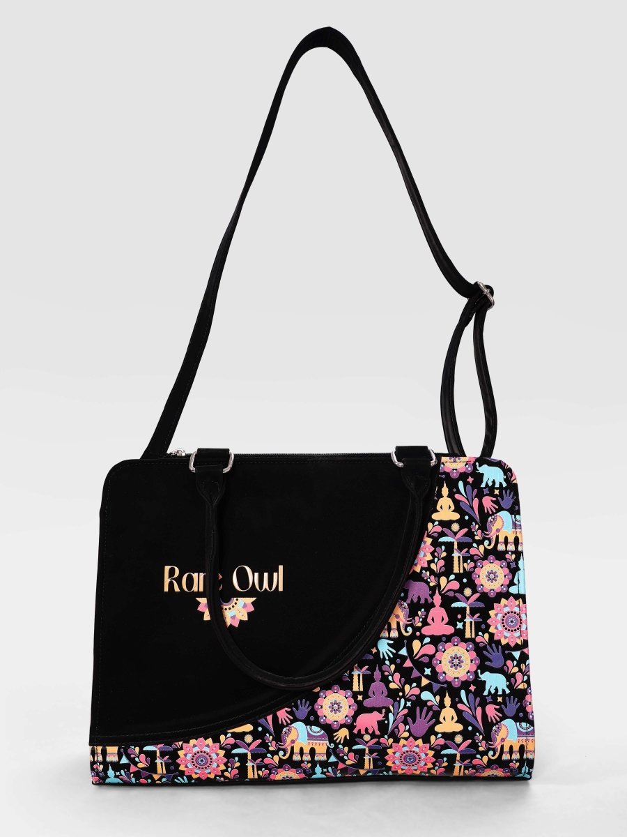 Harmony Haven Customized Tote Bag for Women | Rare Curve - Rare Owl