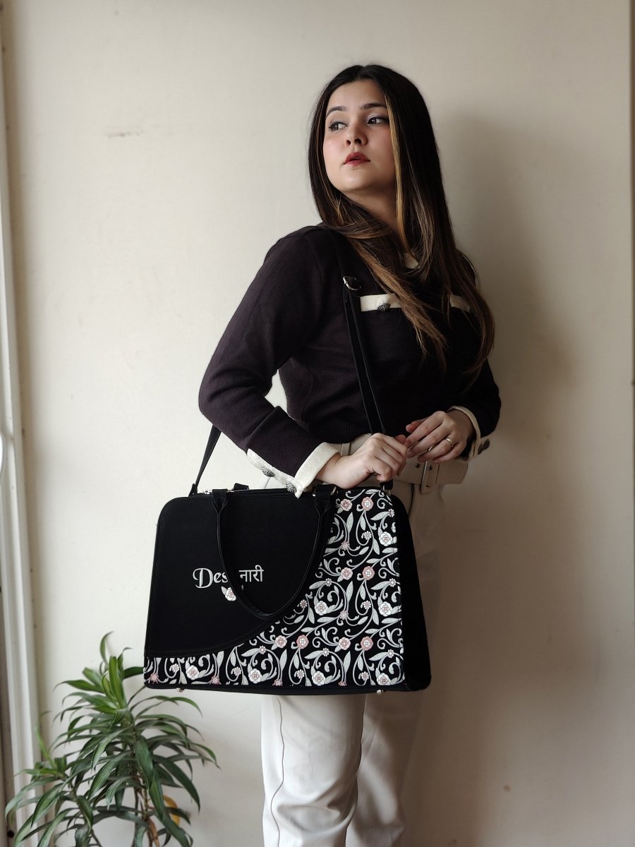 Leafy Serenity Customized Tote Bag for Women | Rare Curve - Rare Owl
