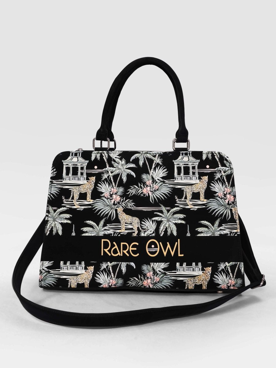 Safari Bliss Customized Tote Bag for Women | Rare Canvas - Rare Owl