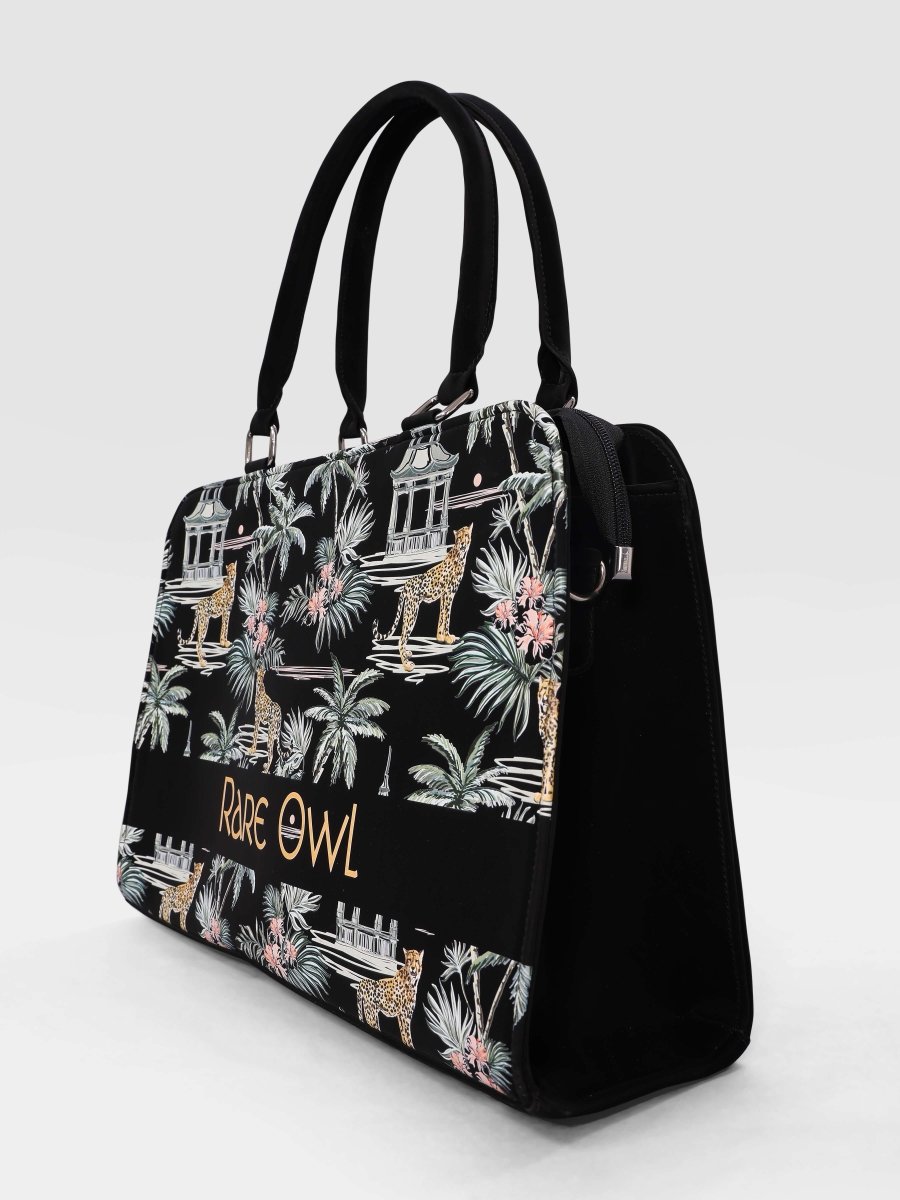 Safari Bliss Customized Tote Bag for Women | Rare Canvas - Rare Owl