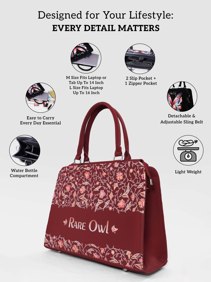 Tree Lace Customized Tote Bag for Women | Rare Canvas - Rare Owl